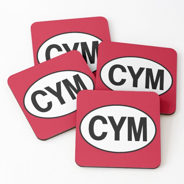 Item preview, Wales CYM Oval Country Code Sticker designed and sold by The Digital Compass.