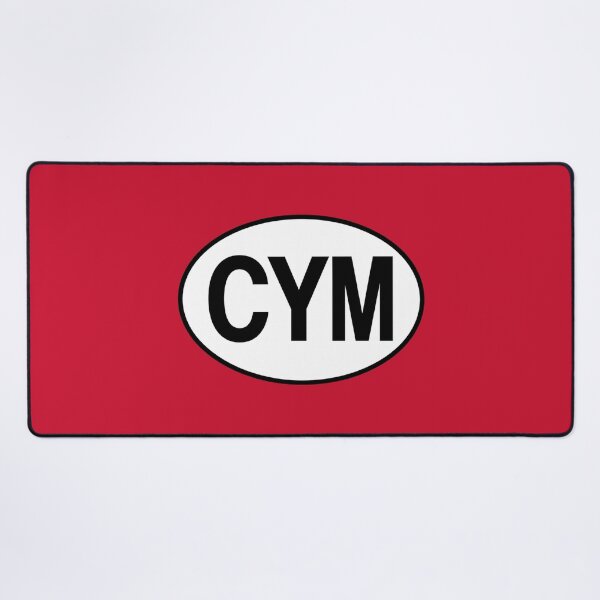 Item preview, Wales CYM Oval Country Code Sticker designed and sold by The Digital Compass.