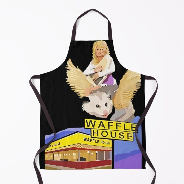 Item preview, Dolly Riding A Winged Possum Over Waffle House designed and sold by rydinqdborn8.