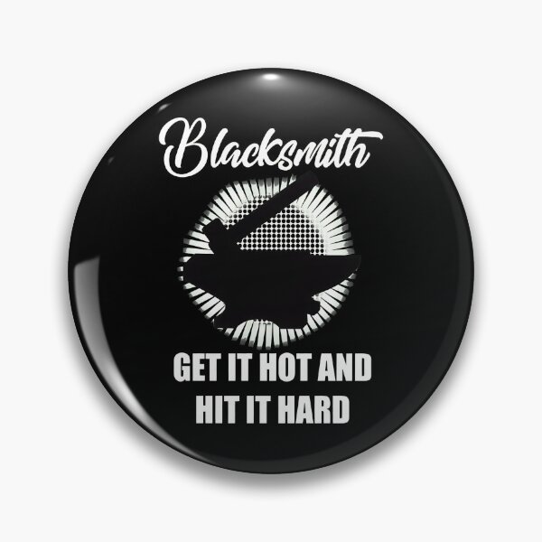 Item preview, Blacksmith Get It Hot Hit It Hard Anvil Hammer Graphic designed and sold by falsoyazeis.