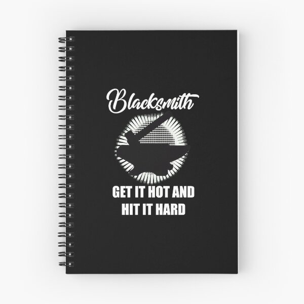 Item preview, Blacksmith Get It Hot Hit It Hard Anvil Hammer Graphic designed and sold by falsoyazeis.