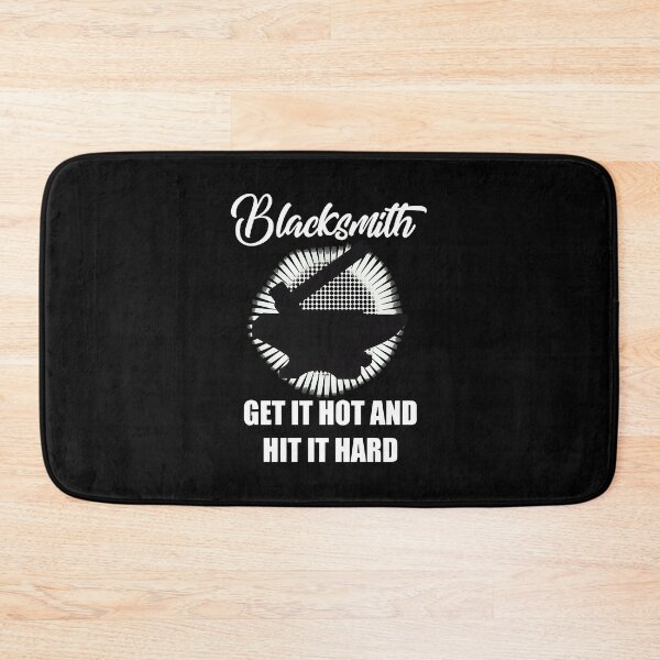 Item preview, Blacksmith Get It Hot Hit It Hard Anvil Hammer Graphic designed and sold by falsoyazeis.