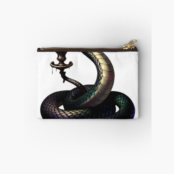 Item preview, Gothic Emerald Viper Candlestick Guardian designed and sold by IllumeInk.