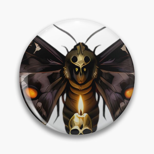Item preview, Gothic Deaths-Head Hawkmoth Candle Shrine designed and sold by IllumeInk.