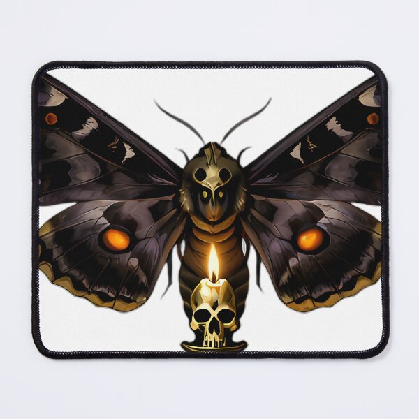 Item preview, Gothic Deaths-Head Hawkmoth Candle Shrine designed and sold by IllumeInk.