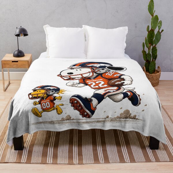 Item preview, Denver Broncos Funny Snoopy and Woodstock Players Football Team  designed and sold by Har-vee.