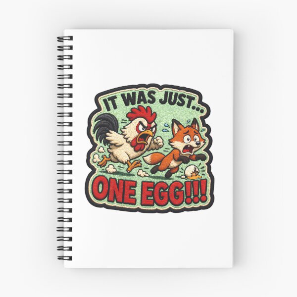 Item preview, It Was Just One Egg Funny Chicken designed and sold by Sageandzz.
