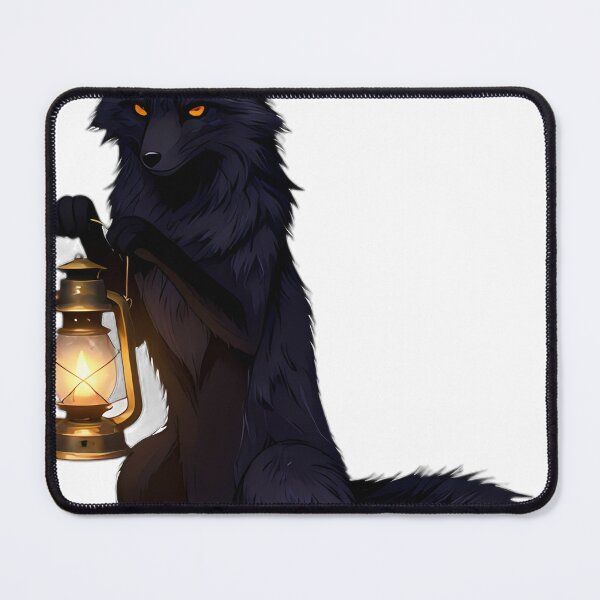 Item preview, Gothic Shadow Fox Candle Lantern Guardian designed and sold by IllumeInk.