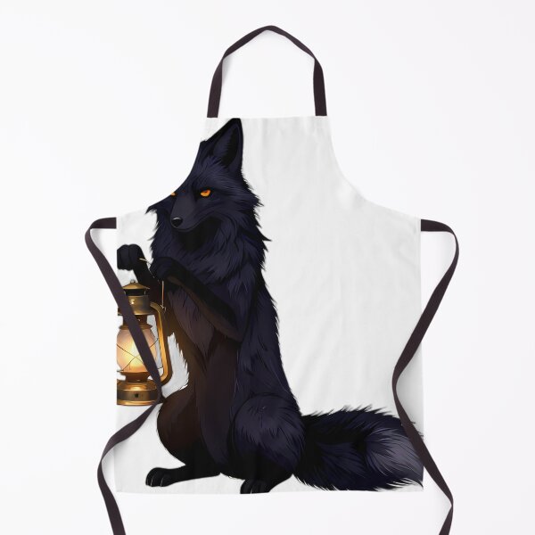 Item preview, Gothic Shadow Fox Candle Lantern Guardian designed and sold by IllumeInk.