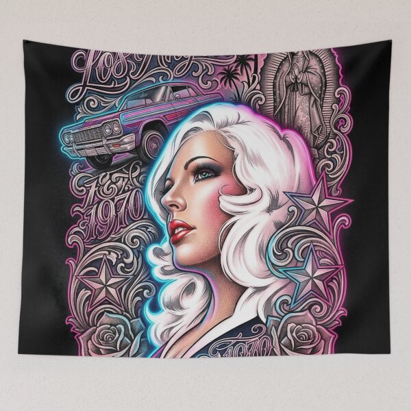 Item preview, Ambiente retro de Los Ángeles designed and sold by kiwiartyfarty.