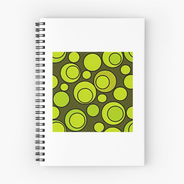 Item preview, Seamless Abstract Pattern With Green Circles Ornamental Elements Print Background designed and sold by BobaAndBearSvg.