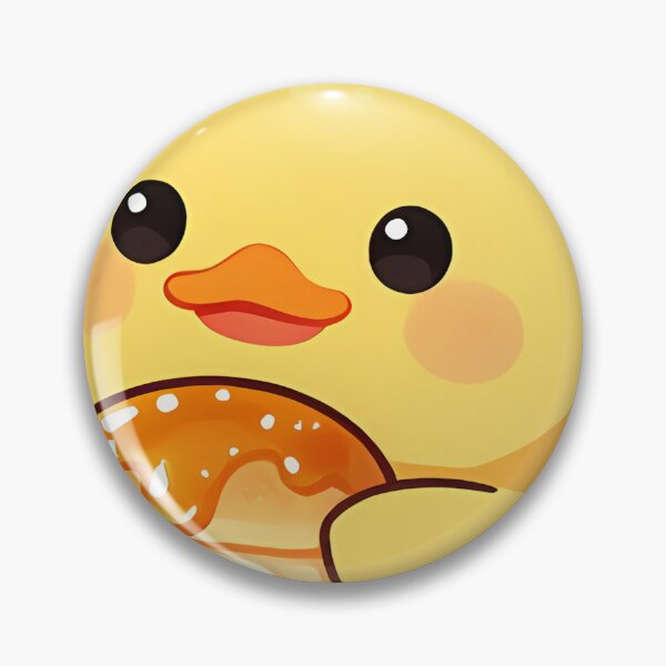 Item preview, Cute Duckling Baker with Honey Brioche Bun designed and sold by pumsquare.