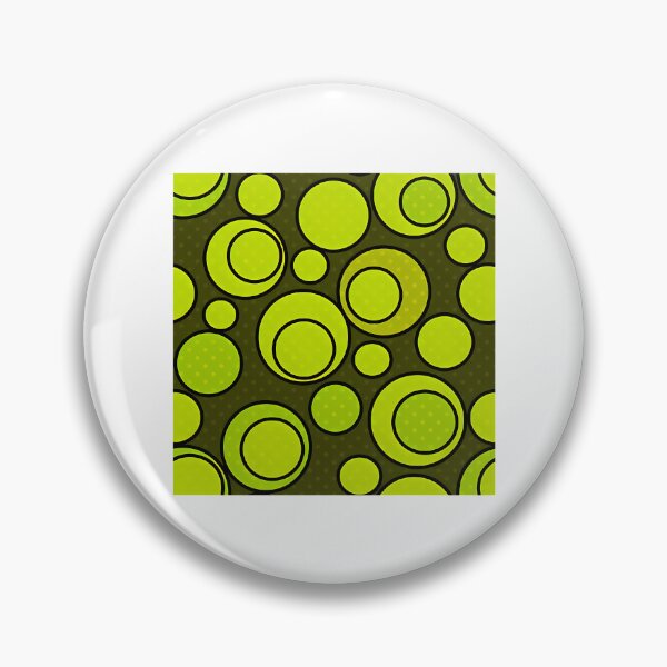Item preview, Seamless Abstract Pattern With Green Circles Ornamental Elements Print Background designed and sold by BobaAndBearSvg.
