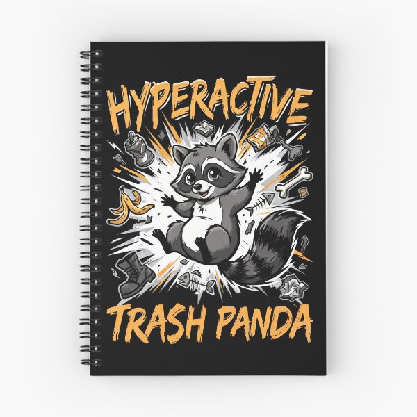 Item preview, Hyperactive Trash Panda designed and sold by Gabriela Mihai.