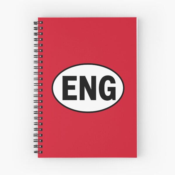 Item preview, England ENG Oval Country Code Sticker designed and sold by The Digital Compass.