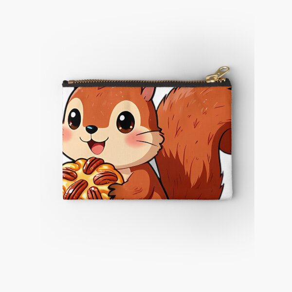 Item preview, Cute Red Squirrel Baker with Pecan Cinnamon Braid designed and sold by pumsquare.