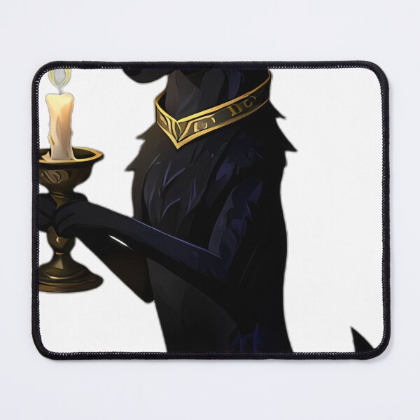 Item preview, Gothic Anubis Jackal Ritual Candle Guardian designed and sold by IllumeInk.