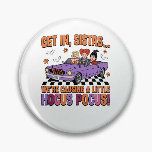 Item preview, Get In Sistas Hocus Pocus Witches Halloween designed and sold by KroghDs.