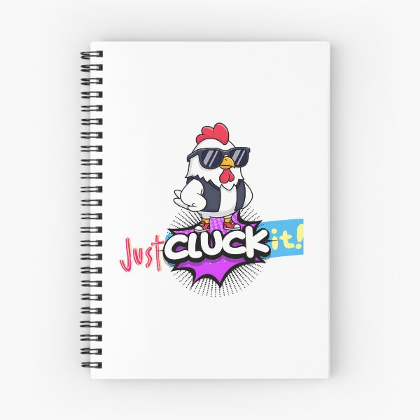 Item preview, Just Cluck It  Funny Chicken Pun designed and sold by Sageandzz.