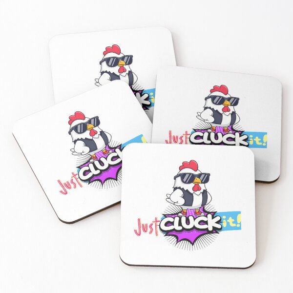 Item preview, Just Cluck It  Funny Chicken Pun designed and sold by Sageandzz.