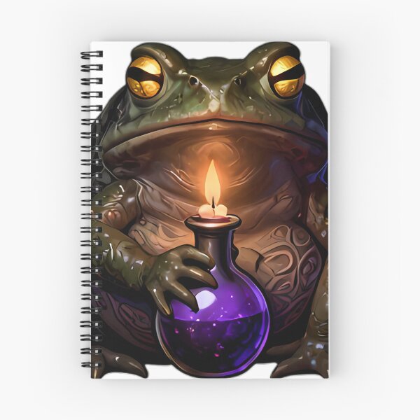 Item preview, Gothic Horned Toad Witching Candle Guardian designed and sold by IllumeInk.