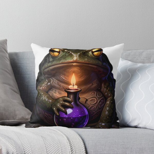 Item preview, Gothic Horned Toad Witching Candle Guardian designed and sold by IllumeInk.