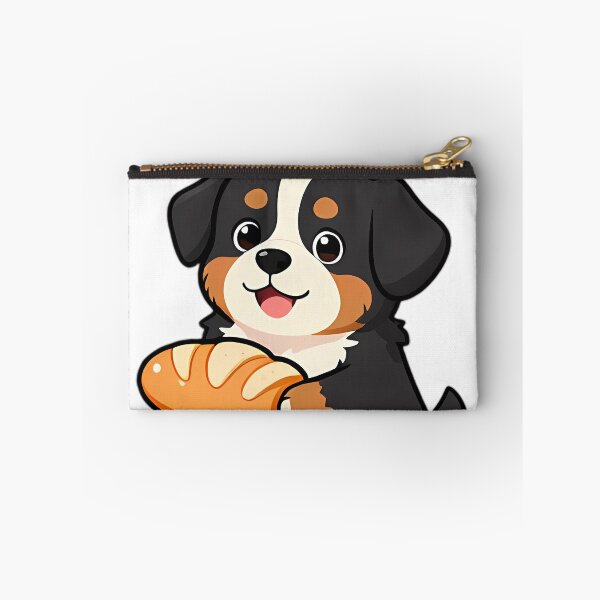 Item preview, Cute Bernese Puppy Baker with Sourdough Loaf designed and sold by pumsquare.
