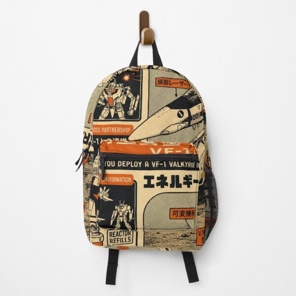 Item preview, Retro VF-1 Valkyrie Mecha Poster – Vintage Japanese Pop Art Style designed and sold by zumerdiego.