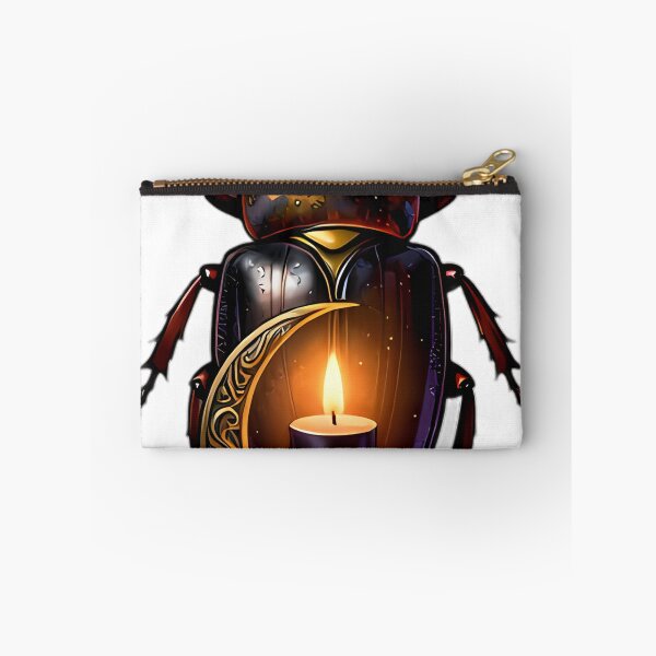 Item preview, Gothic Scarab Beetle Candle Shrine Guardian designed and sold by IllumeInk.