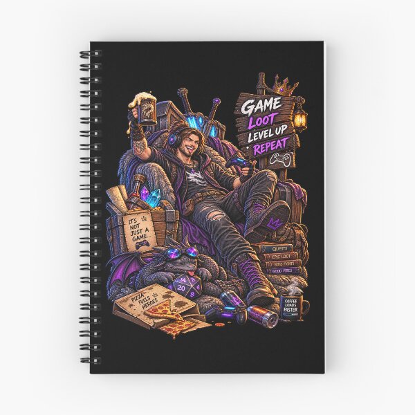 Item preview, It's Not Just a Game Fantasy Gamer designed and sold by LosthopeCreations.