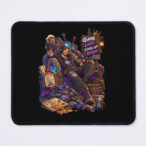 Item preview, It's Not Just a Game Fantasy Gamer designed and sold by LosthopeCreations.