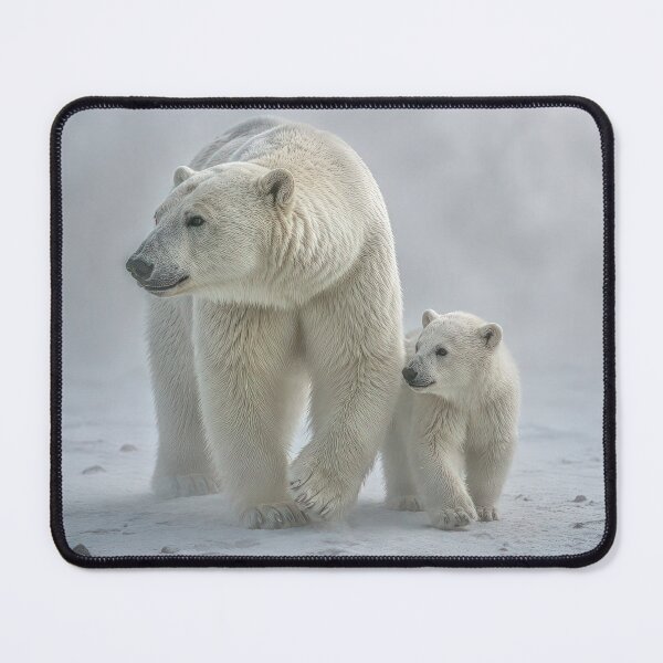 Item preview, Polar bear and cub designed and sold by Brian Tarr.