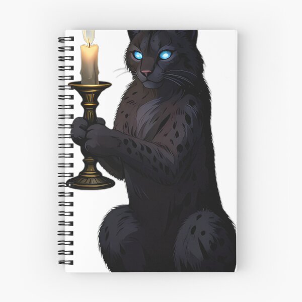 Item preview, Gothic Lynx Ritual Candle Guardian designed and sold by IllumeInk.