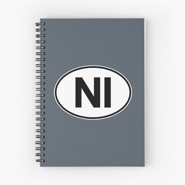 Item preview, Northern Ireland NI Oval Country Code Sticker designed and sold by The Digital Compass.