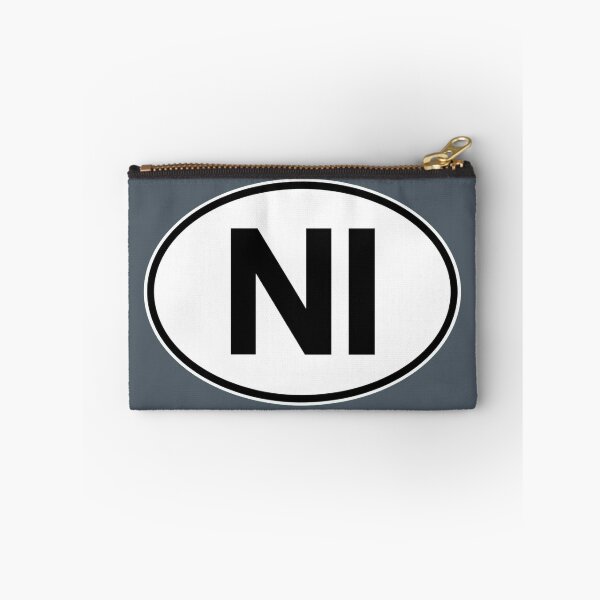 Item preview, Northern Ireland NI Oval Country Code Sticker designed and sold by The Digital Compass.