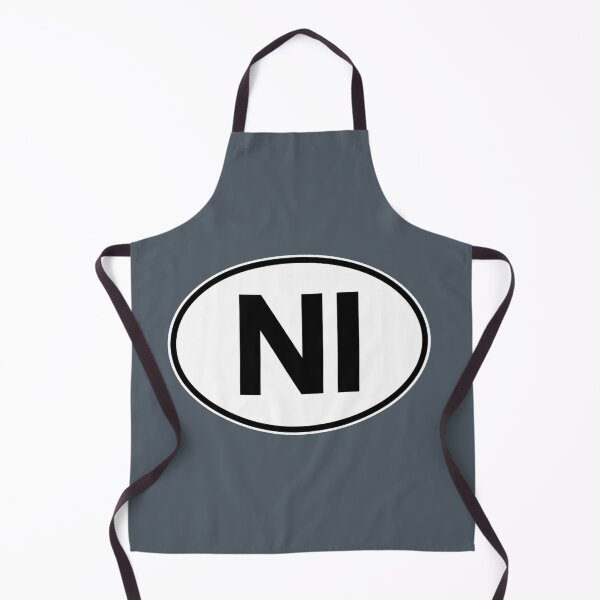 Item preview, Northern Ireland NI Oval Country Code Sticker designed and sold by The Digital Compass.