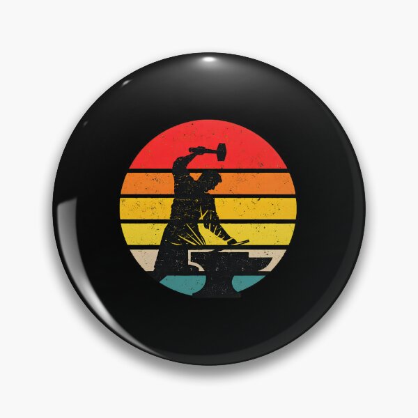 Item preview, Blacksmith Sunset Vintage Retro Art designed and sold by reagorempe.