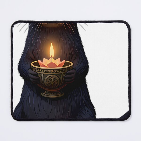Item preview, Gothic River Otter Floating Candle Guardian designed and sold by IllumeInk.