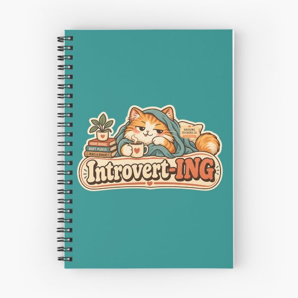Item preview, NAGGING CAT BY NAGGINGSTICKERSCO. NAGGINGCAT INTROVERT-ING COLLECTION | GREEN Edition | No.01 designed and sold by LaMaisonOfMY.