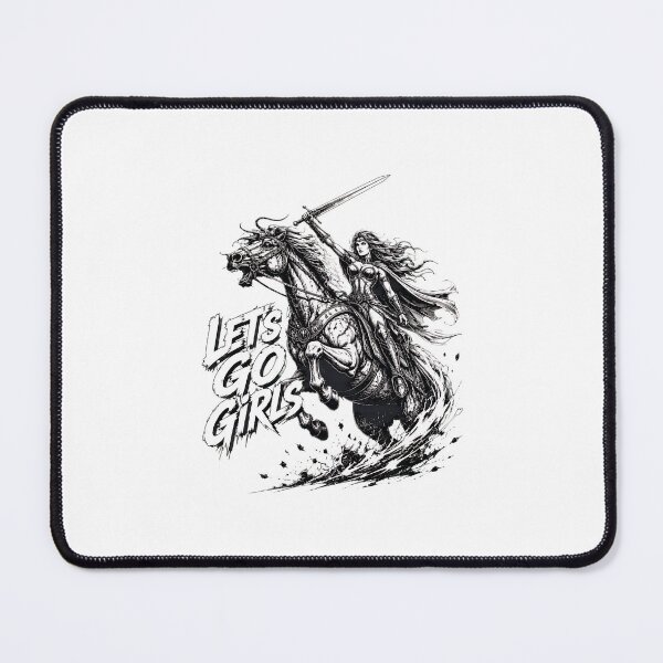 Item preview, LET'S GO GIRLS Horse Warrior Female Rider designed and sold by felixpalette.