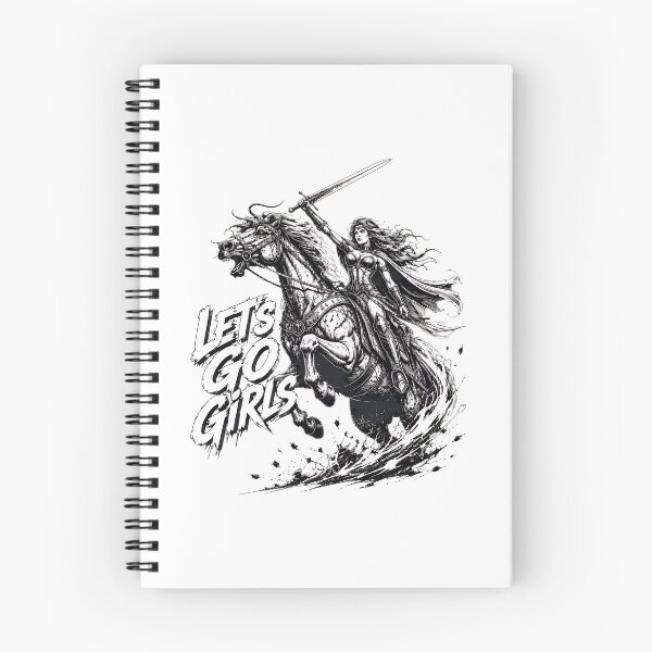 Item preview, LET'S GO GIRLS Horse Warrior Female Rider designed and sold by felixpalette.