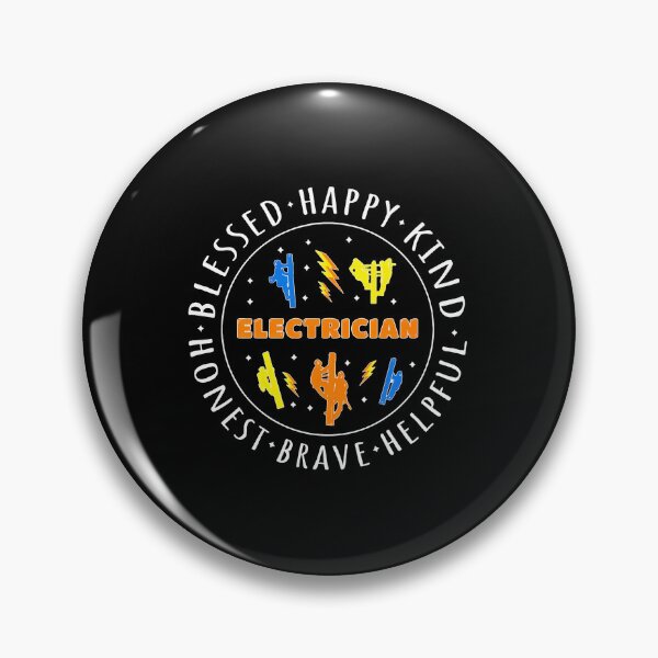 Item preview, Blessed Happy Kind Electrician designed and sold by reagorempe.