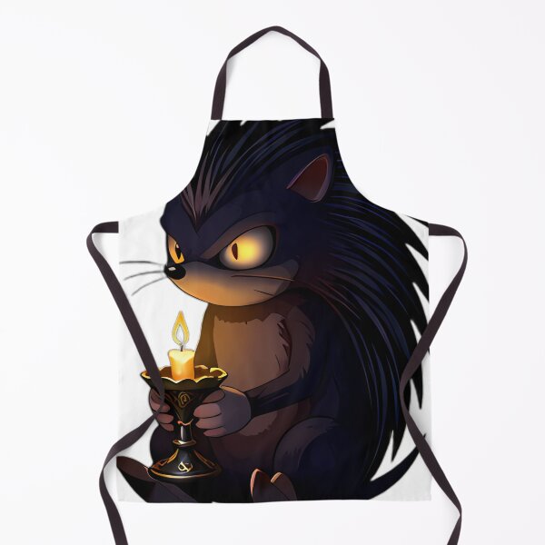 Artikelvorschau, Gothic Shadow Hedgehog Tealight Guardian entworfen und verkauft von IllumeInk.