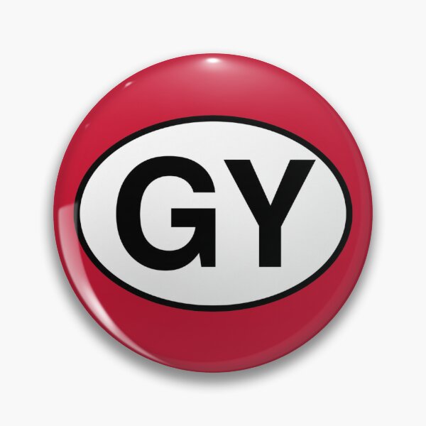 Item preview, Guernsey GY Oval Country Code Sticker designed and sold by The Digital Compass.