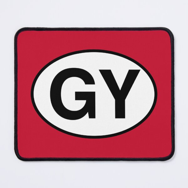 Item preview, Guernsey GY Oval Country Code Sticker designed and sold by The Digital Compass.