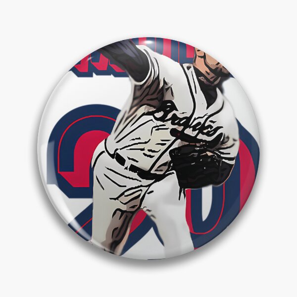 Item preview, Pitcher John Smoltz Throwing A Pitch In A White Atlanta designed and sold by ruestfeagniu.