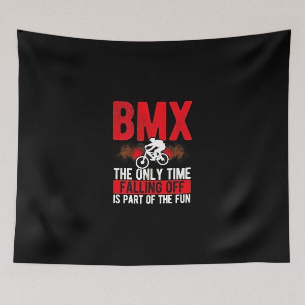 Item preview, BMX Fun Falling Off Rider Graphic designed and sold by falsoyazeis.