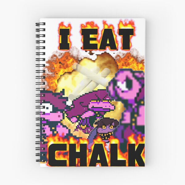 Item preview, I Eat Chalk Susie Deltarune designed and sold by rydinqdborn8.