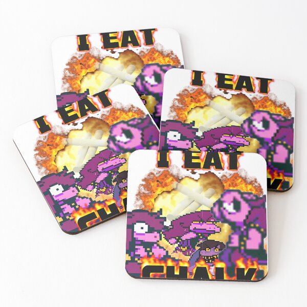 Item preview, I Eat Chalk Susie Deltarune designed and sold by rydinqdborn8.