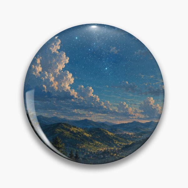 Item preview, Where the Stars Meet the Mountains designed and sold by H-Tsvetkova.
